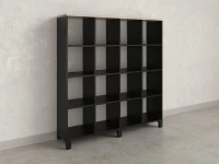 Стеллаж, 16 ячеек 1500х370х1620 RM140-15x37 Дуб Маувелла/Черный