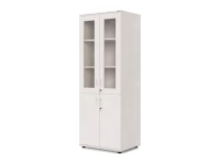 Шкаф RLG041 4 двери 700х550х1830 Дуб Молочный, Серия ЛАЙТ | LIGHT