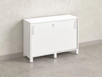 Низкий шкаф-купе 1200x420x850 RM124-120x42 Белый/Белый