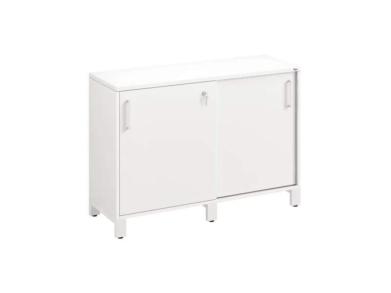 Низкий шкаф-купе 1200x420x850 RM124-120x42 Белый/Белый