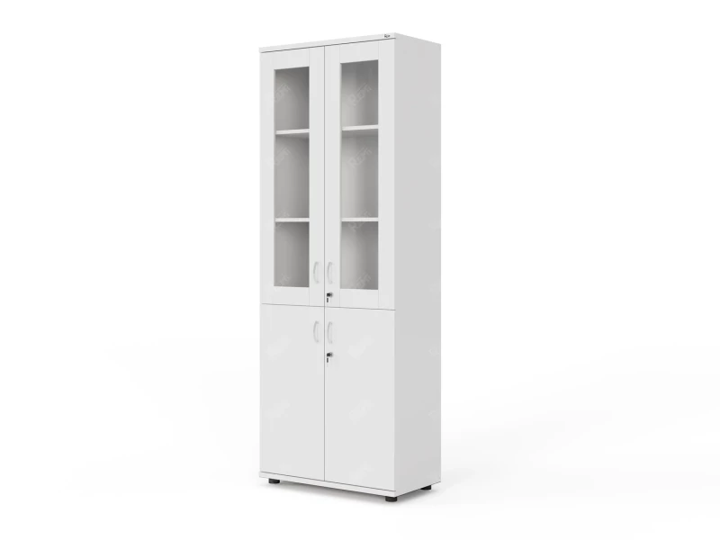 Шкаф RLG041 4 двери 700х350х1830 Белый, Серия ЛАЙТ | LIGHT