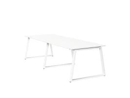 Cтол для переговоров, на A-обазном каркасе 2500x1600x750 RM083-250x160 Белый/Белый