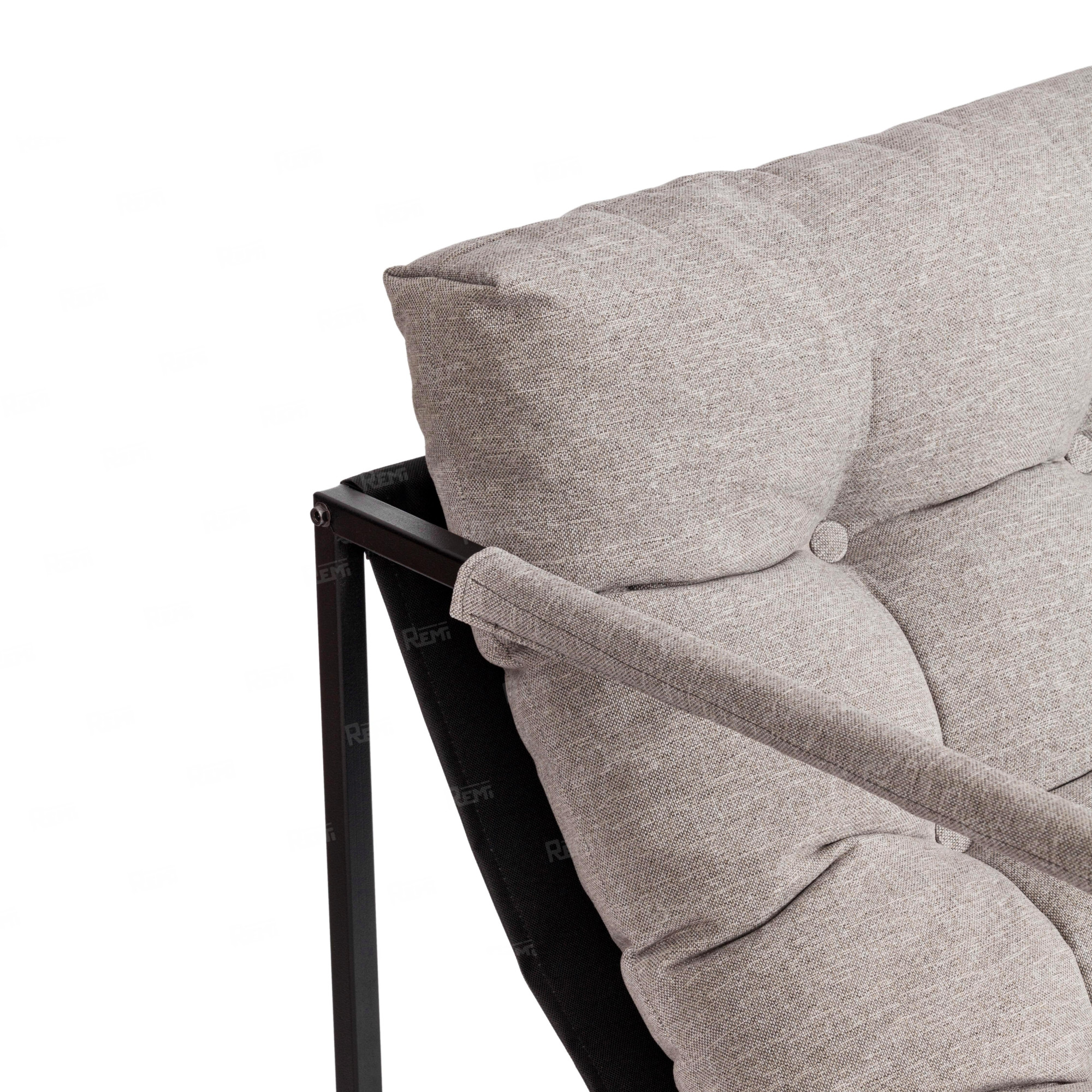 Кресло Charli/Чарли Серый/Серый, Ткань (арт. 24900)