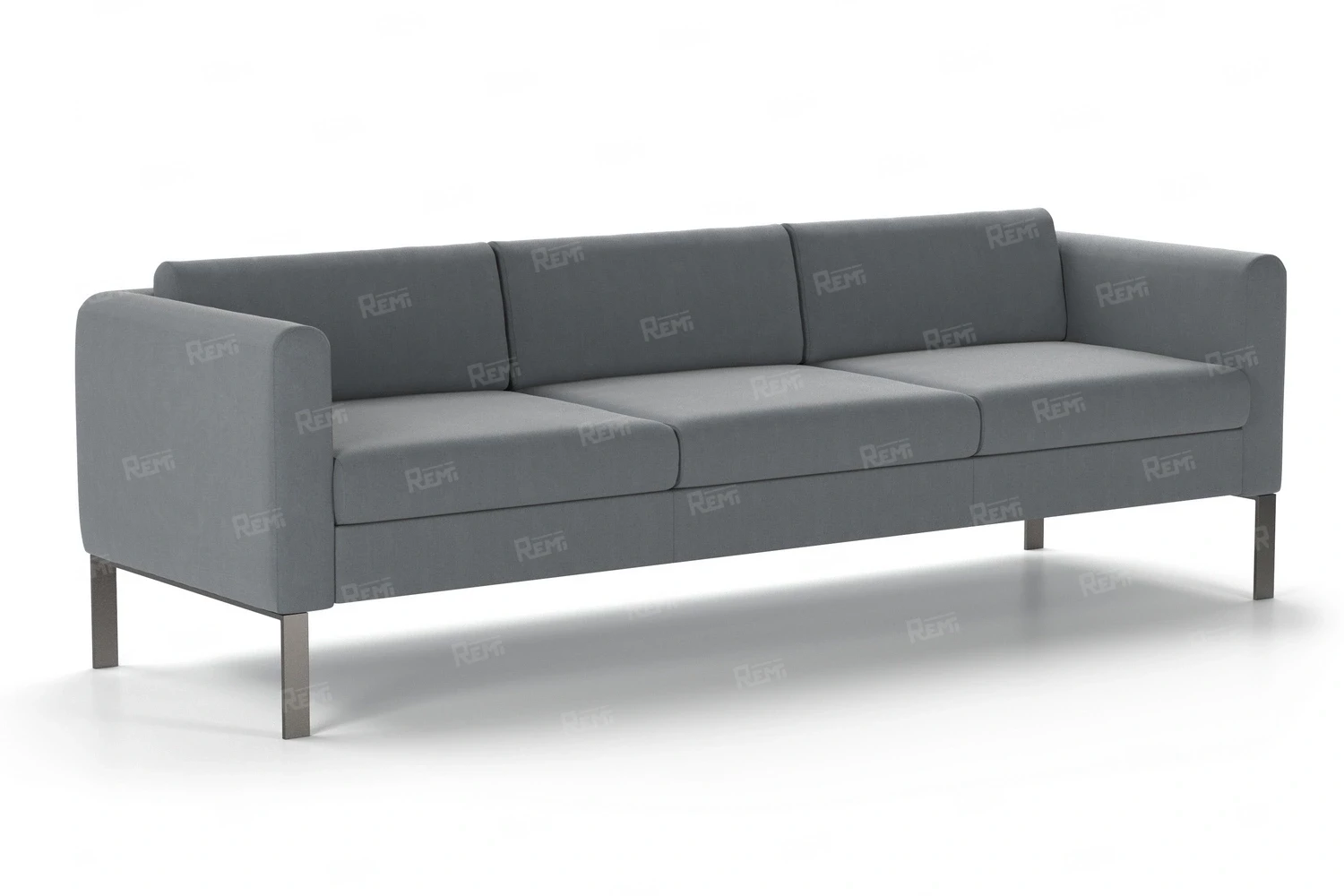 Диван МОДЕРН на 3 места цвет Серый