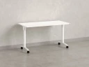 Стол складной, мобильный 1000x600x750 RM011-10x6 Белый/Белый