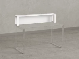 Надстройка для стола 1800x200x300 RM208-180x40 Белый/Белый