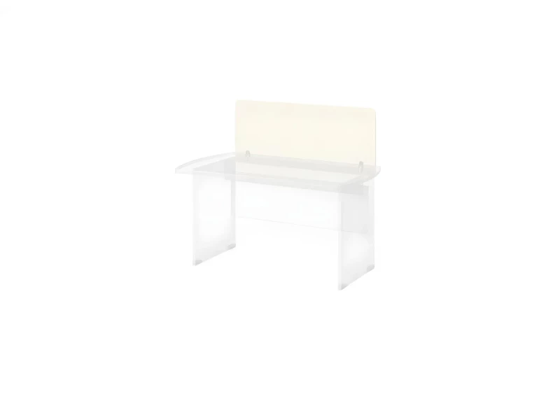 BRL RB077-120х50 Перегородка прямая, струбцины в комплекте 1200х18х500 Белый