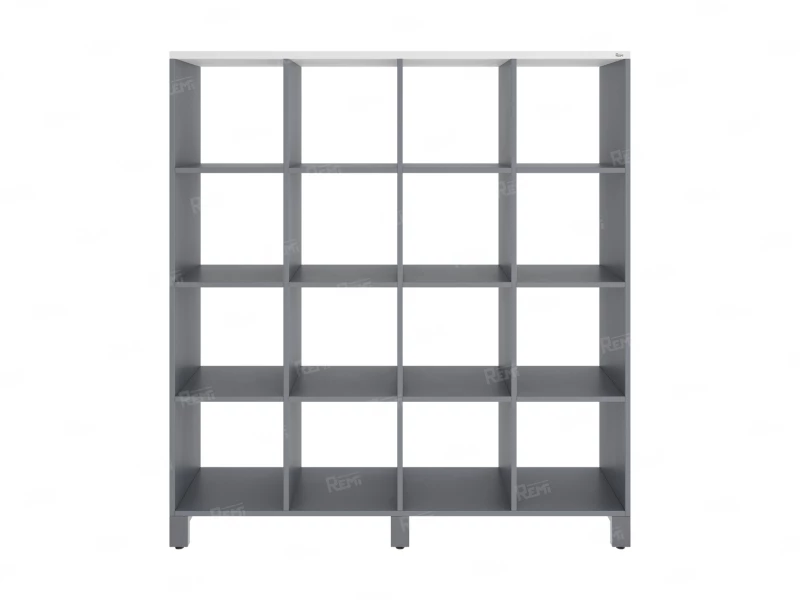 Стеллаж, 16 ячеек 1500х370х1620 RM140-15x37 Серый/Серый