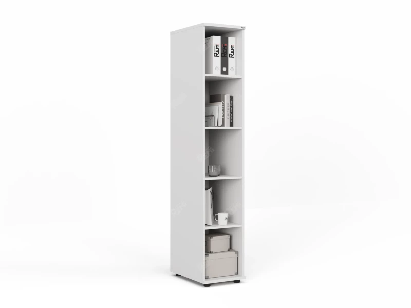 Узкий стеллаж RLG026 350х550х1830 Белый, Серия ЛАЙТ | LIGHT