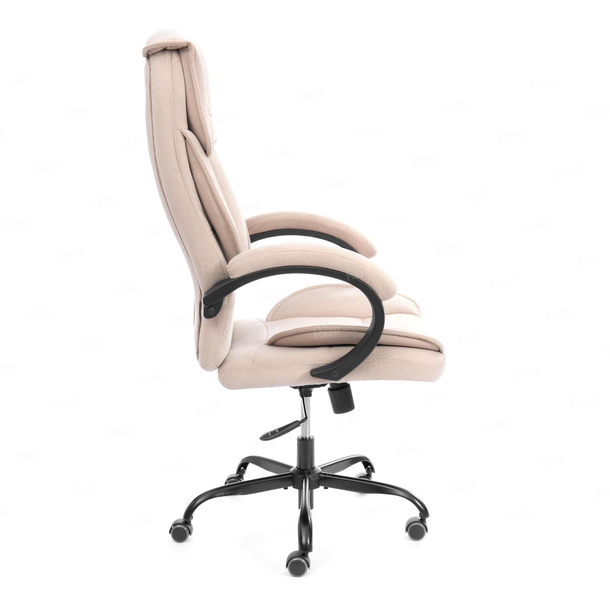 Кресло OREON metalBL Бежевый/Бежевый, Велюр (арт. 25041)