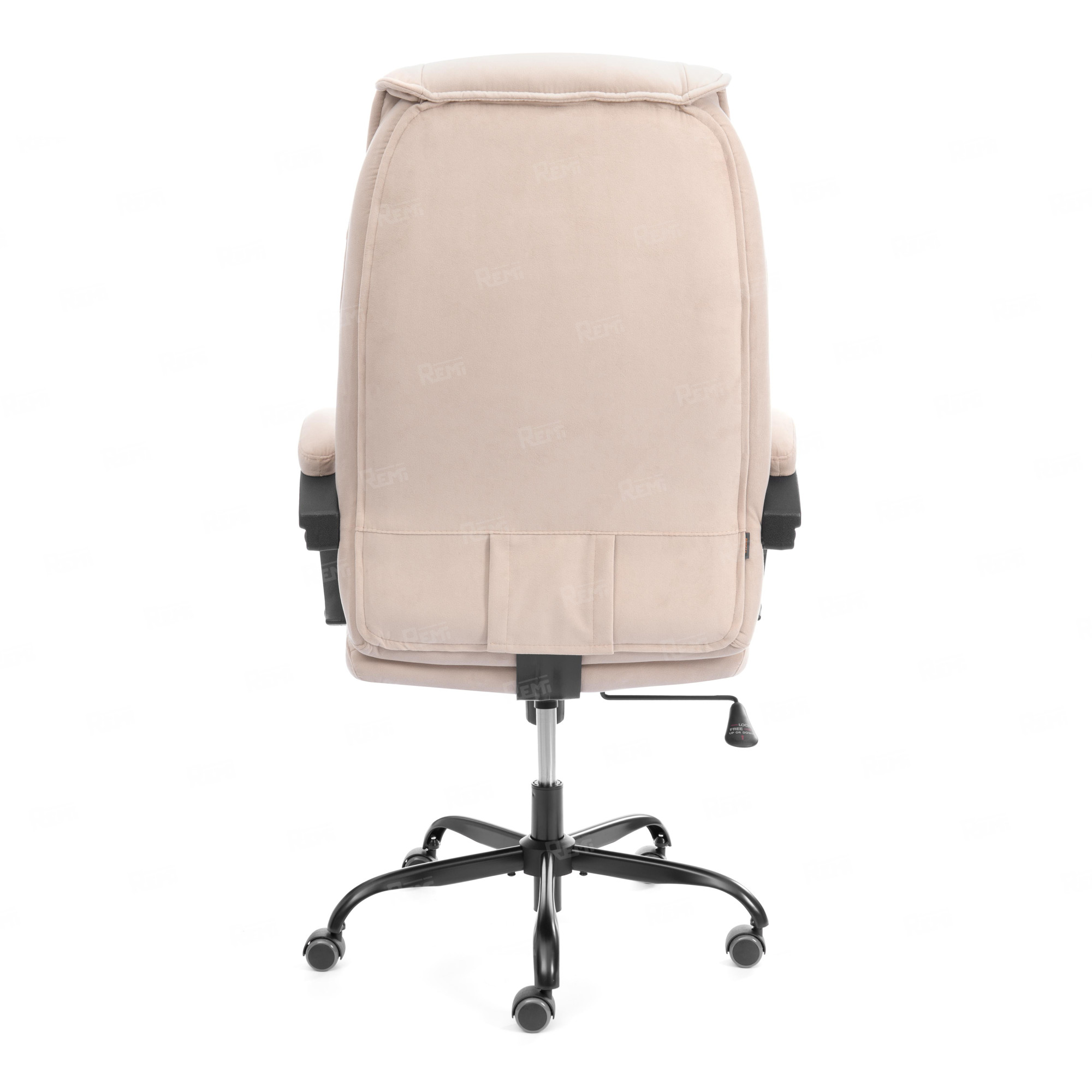 Кресло OREON metalBL Бежевый/Бежевый, Велюр (арт. 25041)