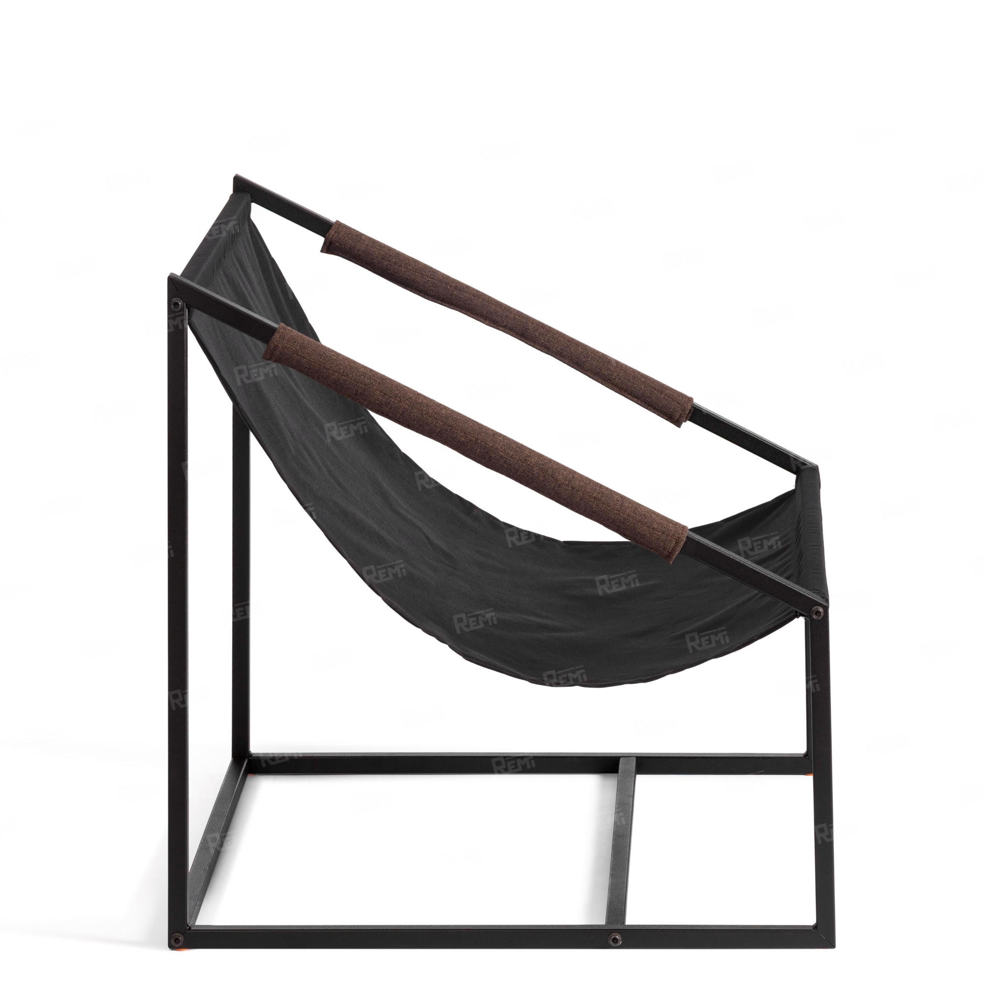 Кресло Charli / Чарли без подлокотника Коричневый/Коричневый, Ткань (арт. 24901)