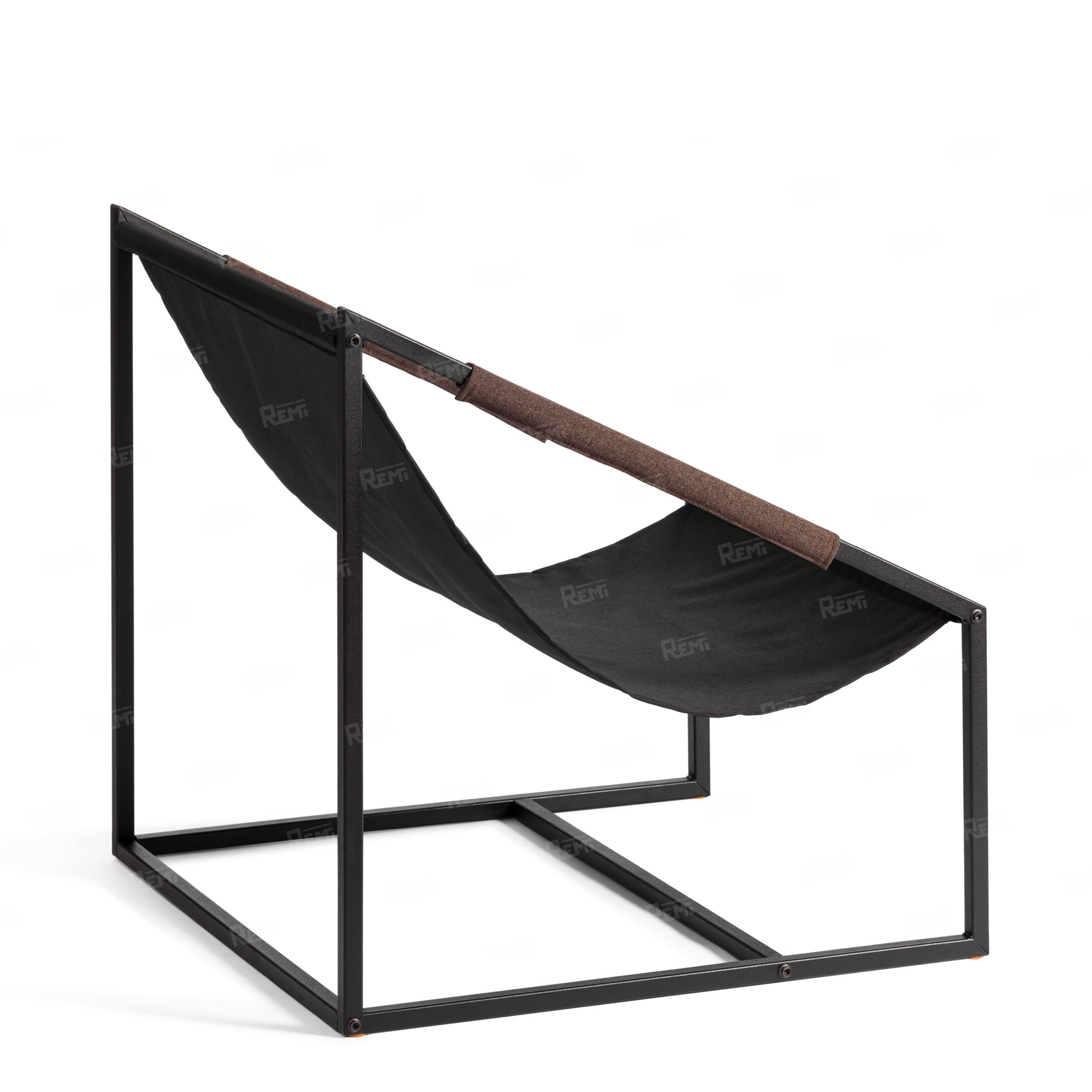 Кресло Charli / Чарли без подлокотника Коричневый/Коричневый, Ткань (арт. 24901)