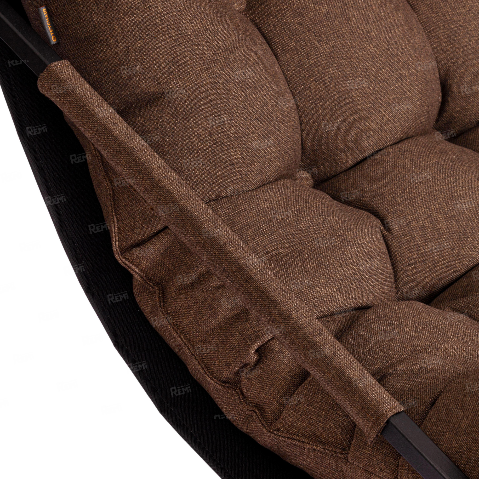 Кресло Charli / Чарли без подлокотника Коричневый/Коричневый, Ткань (арт. 24901)