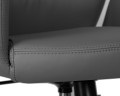 COLTON, Кресло для руководителя, цвет серый, цвет основания хромированная сталь (арт. LMR-126B)