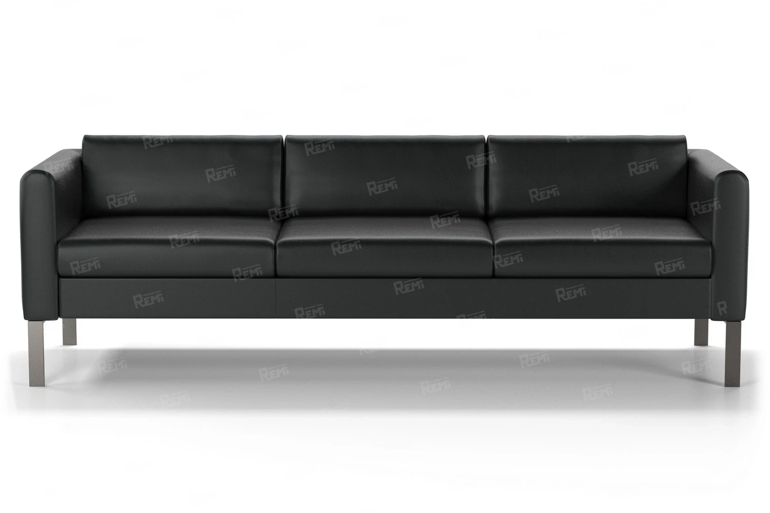 Диван МОДЕРН на 3 места цвет Черный