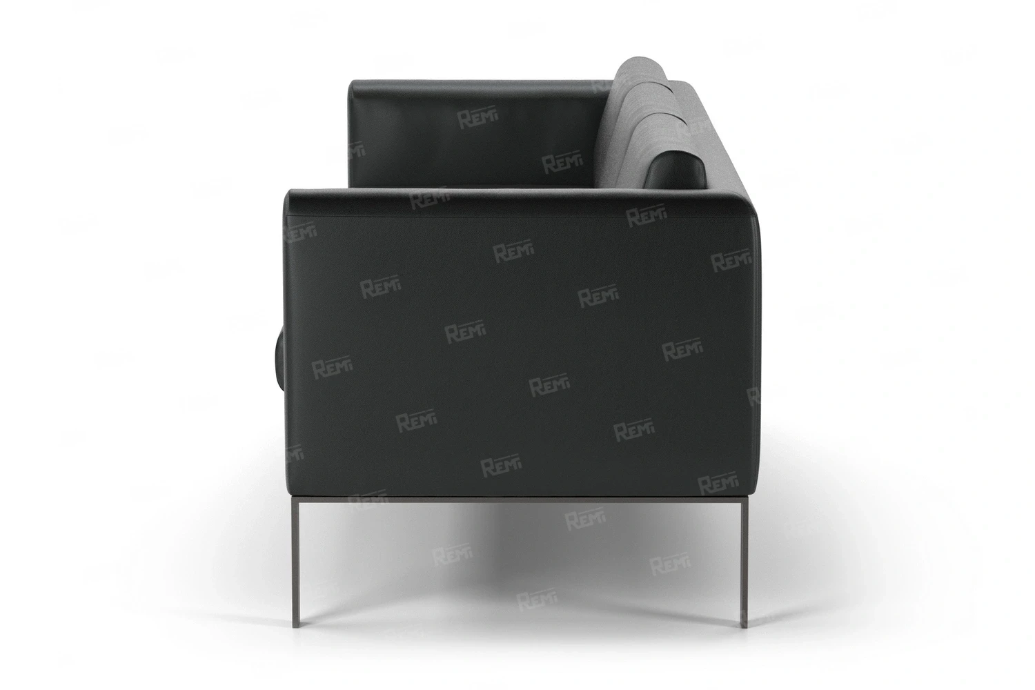 Диван МОДЕРН на 3 места цвет Черный