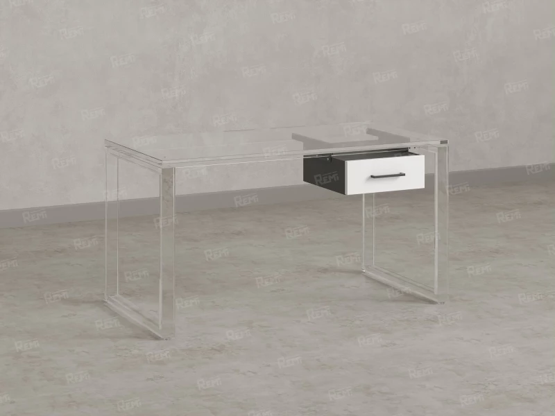 Тумба подвесная, один ящик 400x452x150 RM200-16х7 Белый/Серый