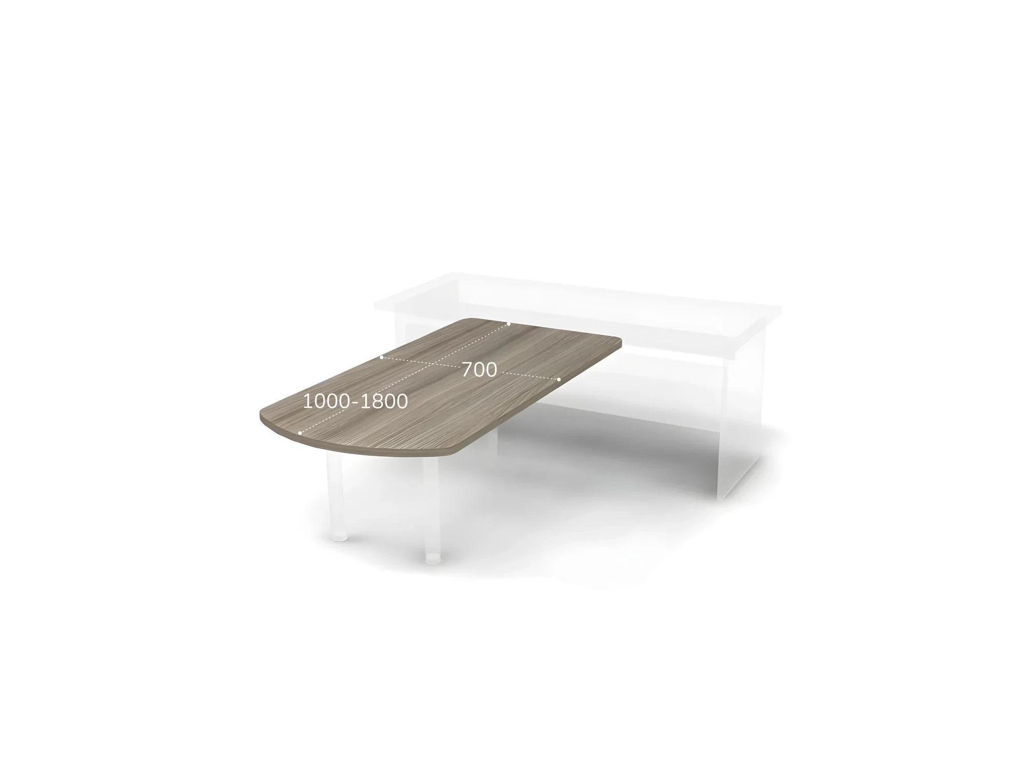 BRL RB030-140х70 Брифинг (без опоры) 1400х700х28 Дрифтвуд