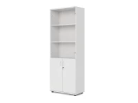 Шкаф комбинированный RLG039 700х350х1830 Белый, Серия ЛАЙТ | LIGHT