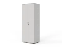 Гардероб RLG043 700х550х1830 Белый, Серия ЛАЙТ | LIGHT