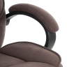 Кресло OREON metalBL Коричневый/Коричневый, Велюр (арт. 25042)