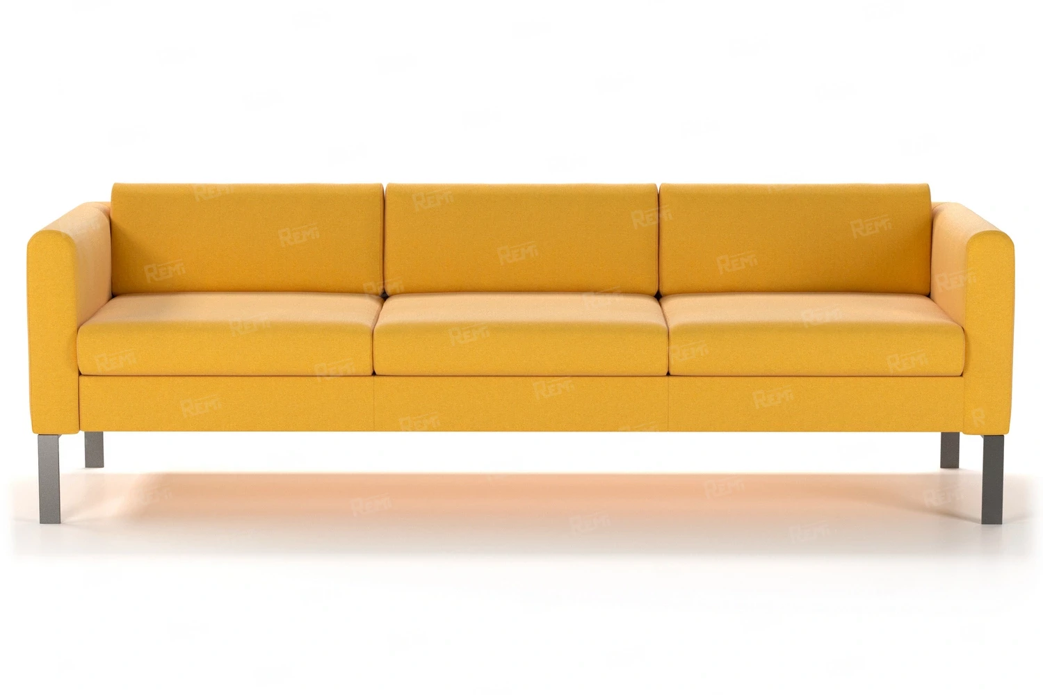 Диван МОДЕРН на 3 места цвет Желтый