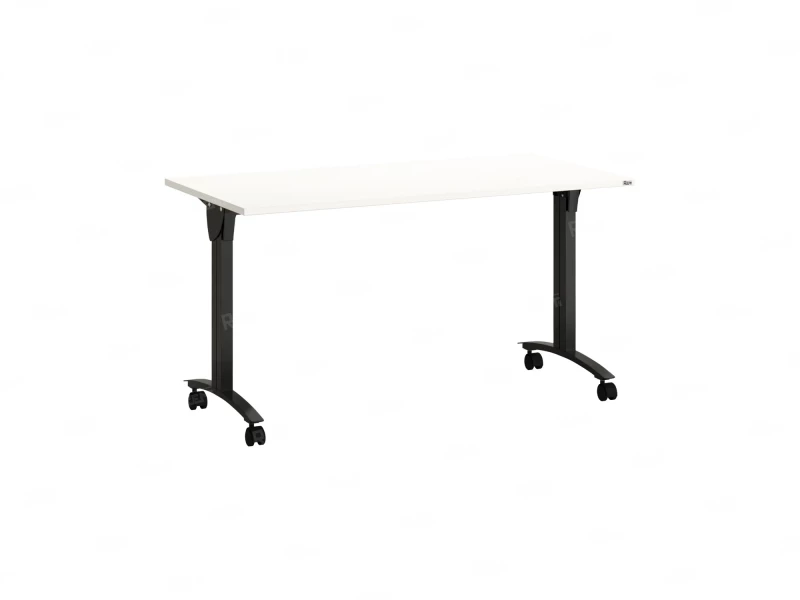 Стол складной, мобильный 1000x600x750 RM011-10x6 Белый/Черный