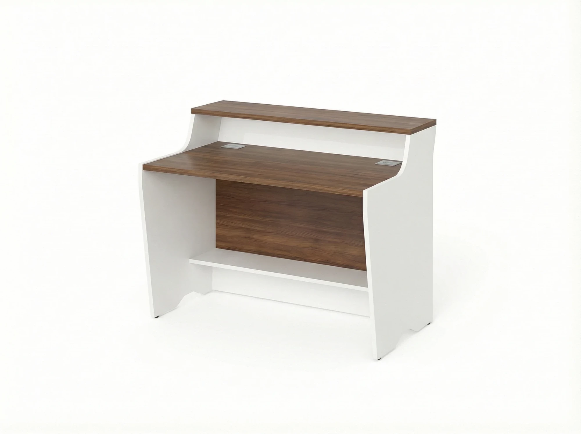 BRL RB082-120х75 Модуль прямой, низкий 1200х748х960 Орех Вармия/Белый