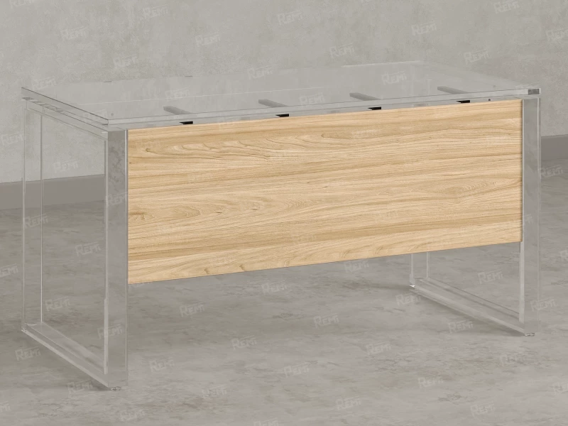 Нижний подвесной ЛДСП экран 2000x16x430 RM202-200x43 Вяз Швейцарский