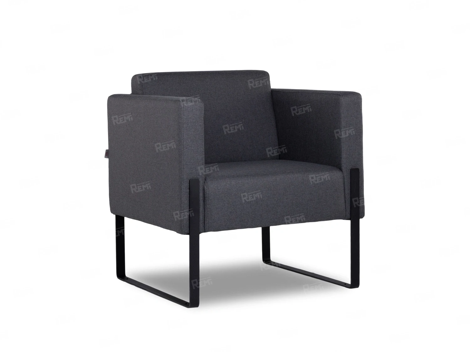 Кресло ТРЕНД на 1 место цвет Серый