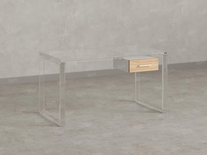 Тумба подвесная, один ящик 400x452x150 RM200-16х7 Вяз Швейцарский Светлый/Белый