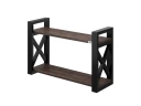 Полка настенная 900x200x500 RM196-90x20 Дуб Апрельский шоколад/Черный