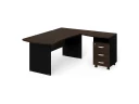 BRL RB005-160х160R Угловое рабочее место правое 1600х1600х740 Венге/Черный