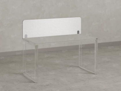 Экран-перегородка тканевый 1800x16x400 RM207-180x40 Белый