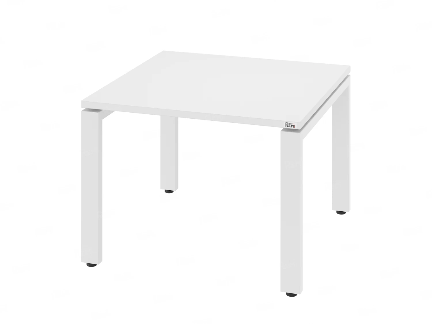 Журнальный стол с полкой 1100x600x550 RM183-11x6 Белый/Белый