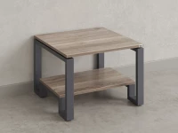 Журнальный стол с полкой 900x700x550 RM181-9x7 Дуб Маувелла/Серый