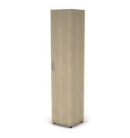 Шкаф узкий, RE093 З/С ХДФ 39,9x42x197 см Акация светлый/Акация светлый, Серия Еврова | Europe