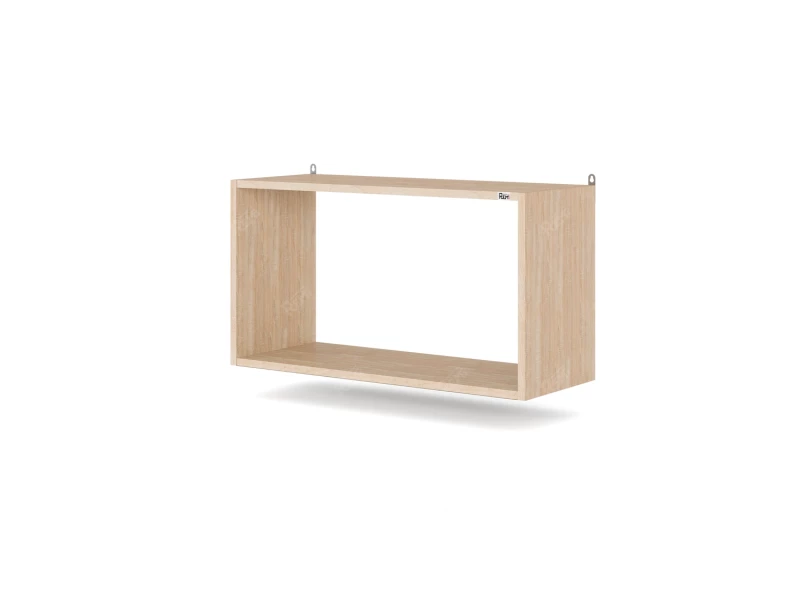 Настенная полка RLG064 73x28x41,2 Дуб Сонома, Серия ЛАЙТ | LIGHT