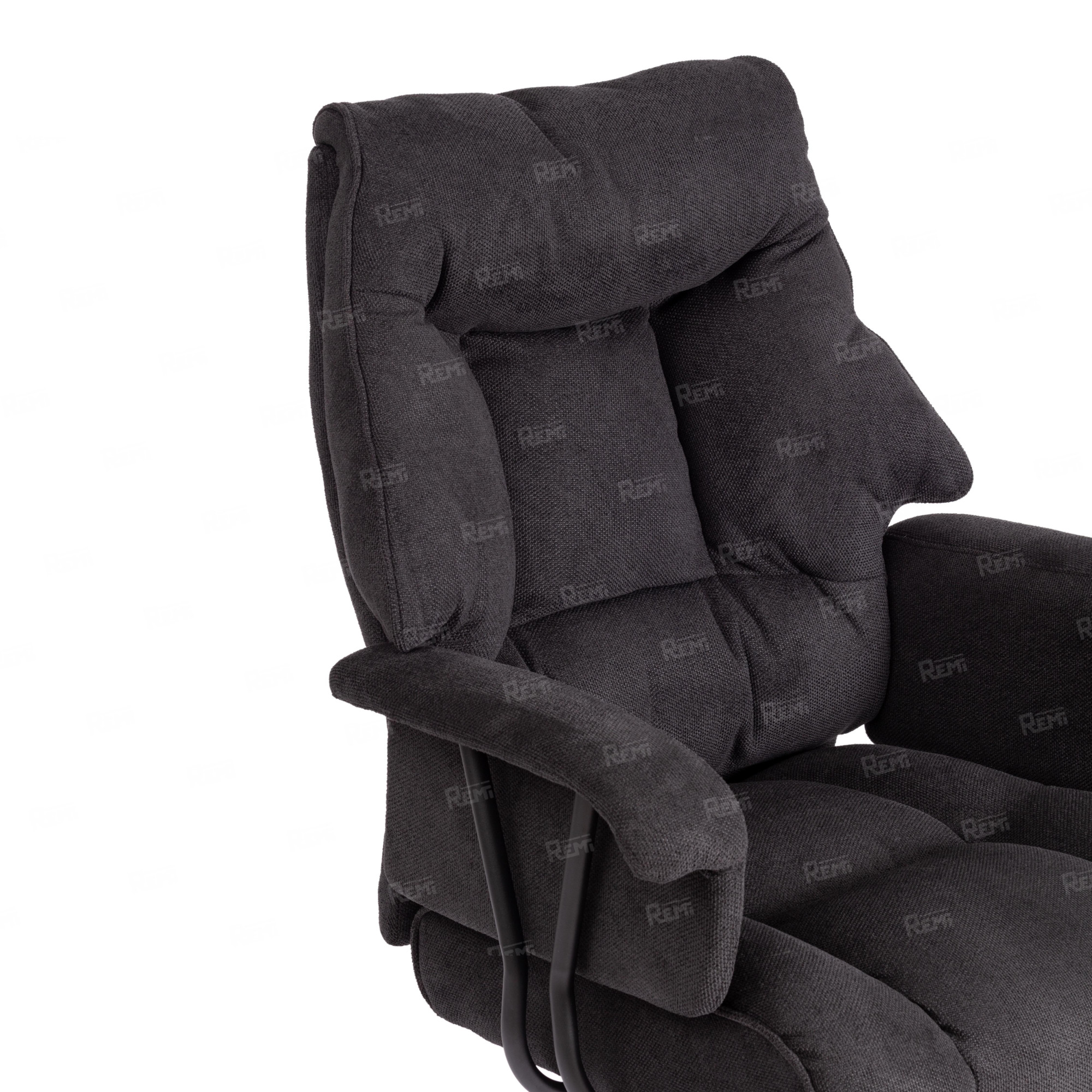 Кресло BROOKLYN Черный/Черный, Ткань (арт. 20342)