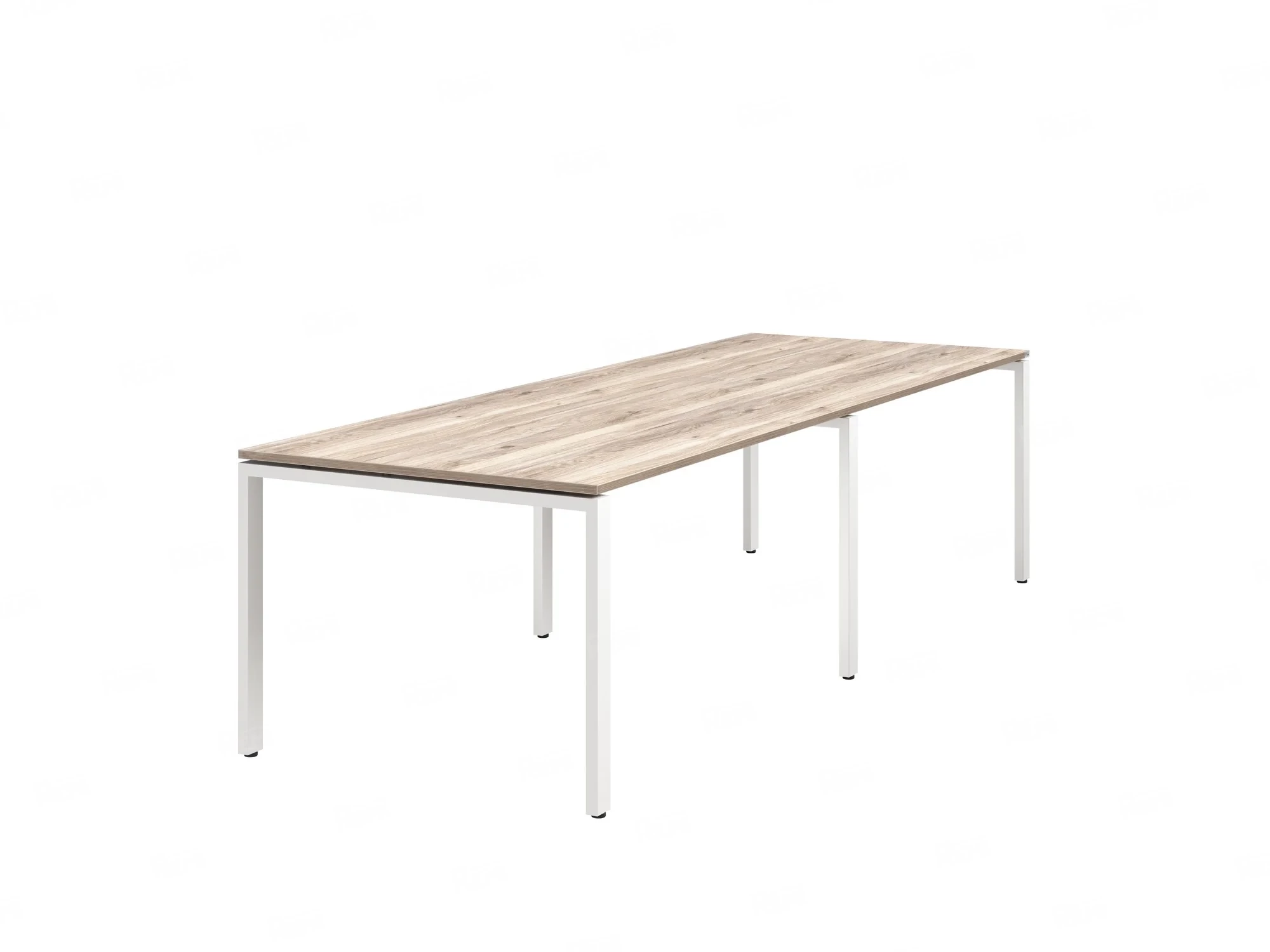 Cтол для переговоров, на П-образном каркасе 2100x1200x750 RM080-210x120 Дуб Маувелла/Белый