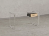 Тумба подвесная, один ящик 400x452x150 RM200-16х7 Вяз Швейцарский Светлый/Серый