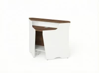 BRL RB079-92х92 Модуль угловой, низкий 920х920х960 Орех Вармия/Белый