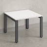Журнальный стол с полкой 1100x600x550 RM183-11x6 Белый/Серый