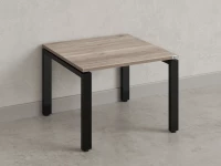 Журнальный стол с полкой 1100x800x550 RM183-11x8 Дуб Маувелла/Черный