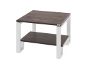 Журнальный стол с полкой 1200x800x550 RM181-12x8 Дуб Апрельский шоколад/Белый