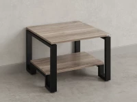 Журнальный стол с полкой 900x700x550 RM181-9x7 Дуб Маувелла/Черный