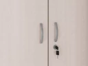 Гардероб RLG043 700х550х1830 Дуб Молочный, Серия ЛАЙТ | LIGHT