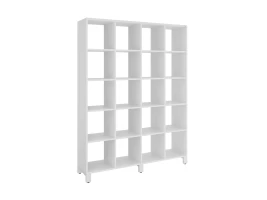 Стеллаж, 20 ячеек 1500х370х1980 RM144-150x37 Белый/Белый