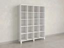 Стеллаж, 20 ячеек 1500х370х1980 RM144-150x37 Белый/Белый